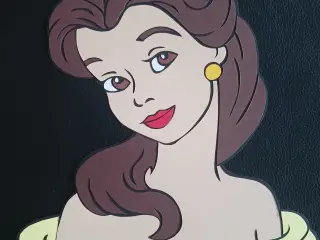 Papirklip af Disneys belle