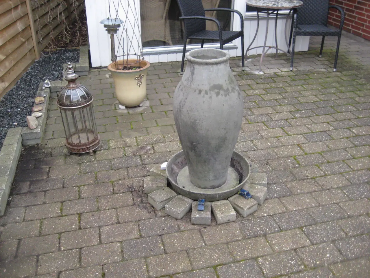 Billede 4 - vandsøjle i glasfiber . :: uden pumpe