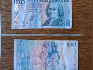 SVERIGE, 100 KRONOR. Udgivet 2001