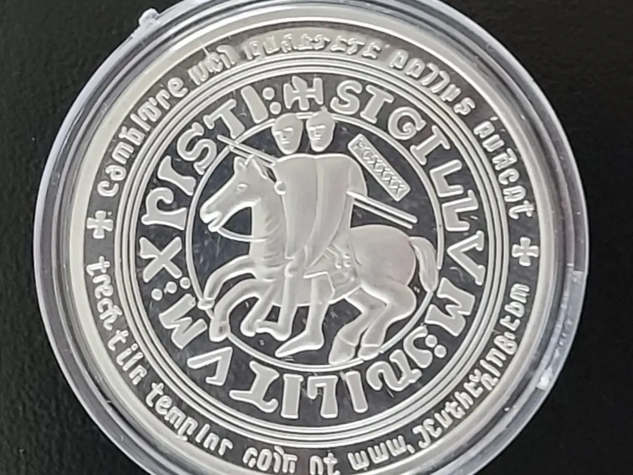 Billede 2 - frimurer tempelridder medalje