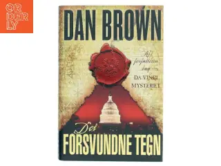 Det forsvundne tegn af Dan Brown (Bog)