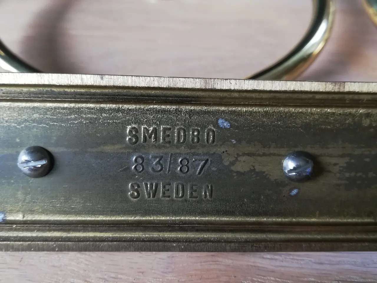 Billede 2 - Smedbo messing knager mm.