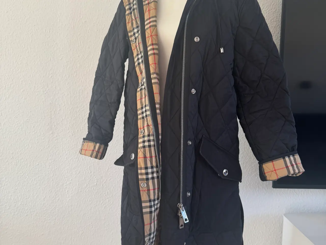 Billede 1 - Burberry quiltet jakke