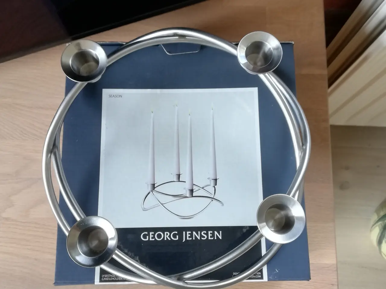 Billede 2 - Georg Jensen lysestage 4 lys, stål