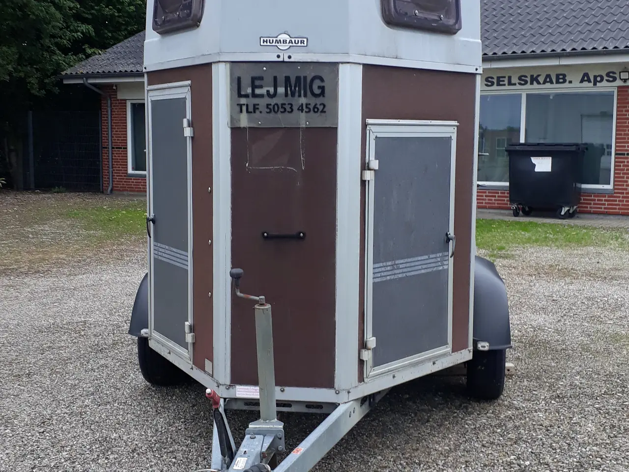 Billede 1 - Renoveret Hestetrailer. 2000kg, Mrk. Humbauer.