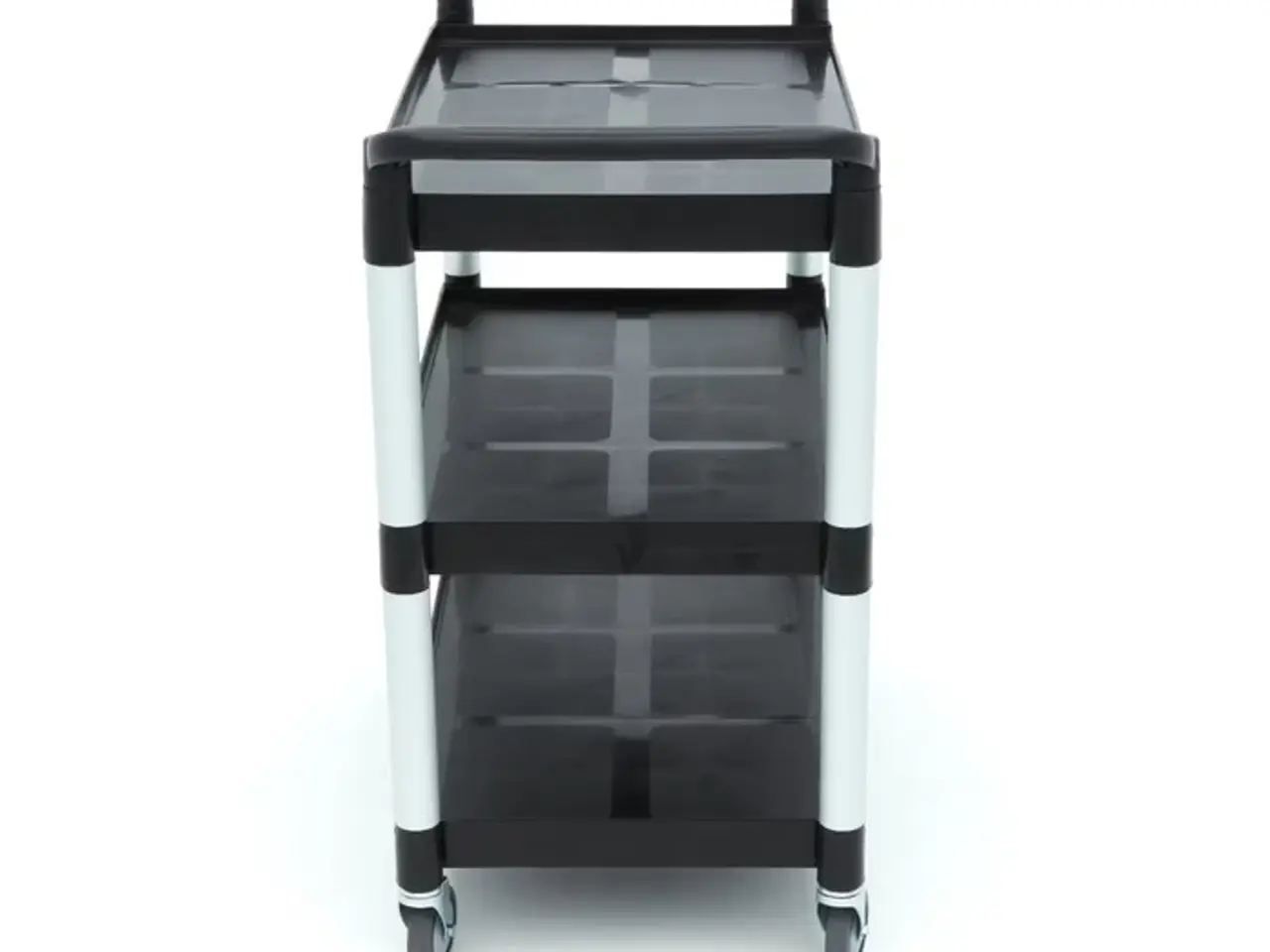 Billede 3 - Serveringsvogn – 3 plasthylder – 103 x 50,5 cm