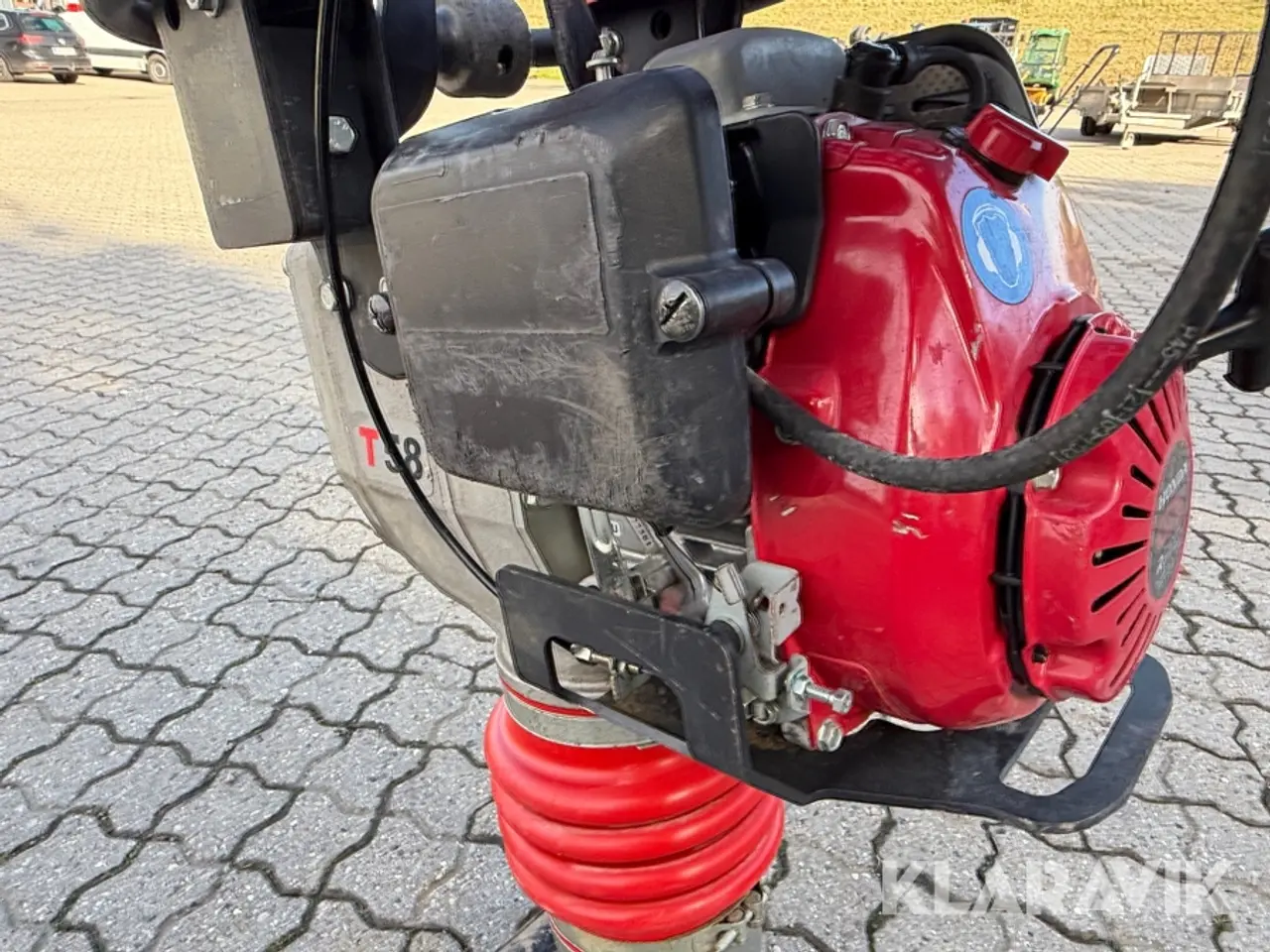 Billede 12 - Pladevibrator Swepoc T58 Jordloppe