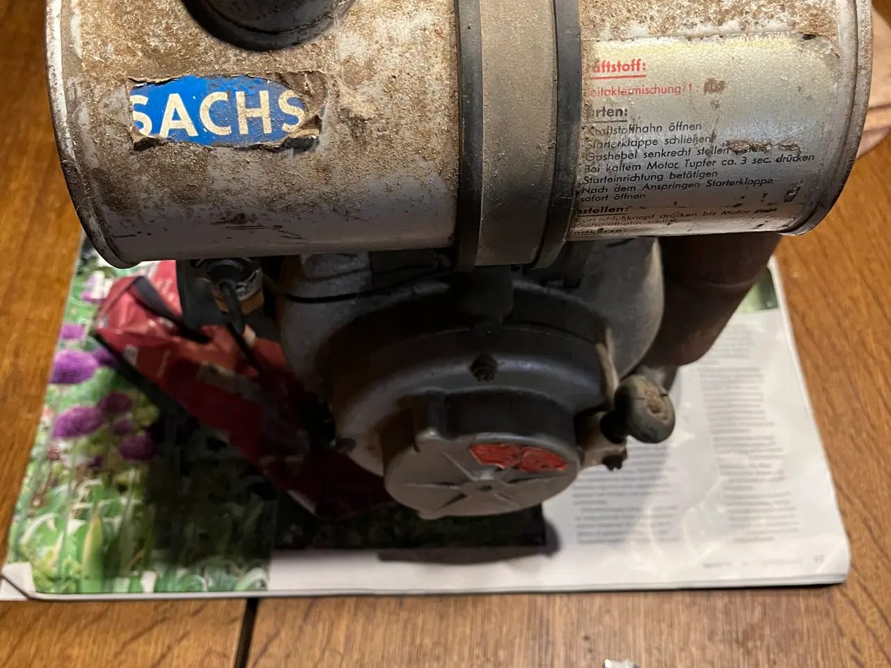 Billede 6 - Gammel sachs mortor 