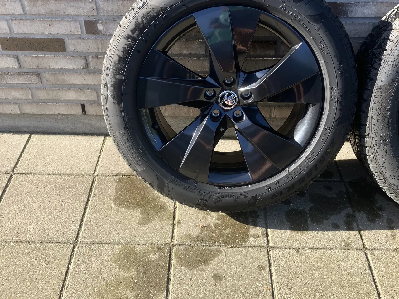 Billede 5 - Orginale Skoda Alufælge Enyaq 19’ med Vinterdæk 