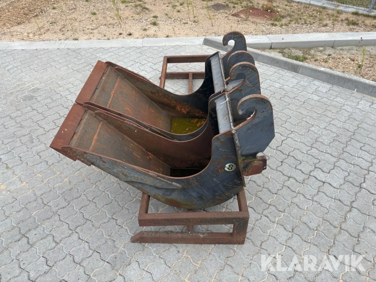 Billede 2 - Graveskovle CP T5 40 & 60 cm - 2 styk
