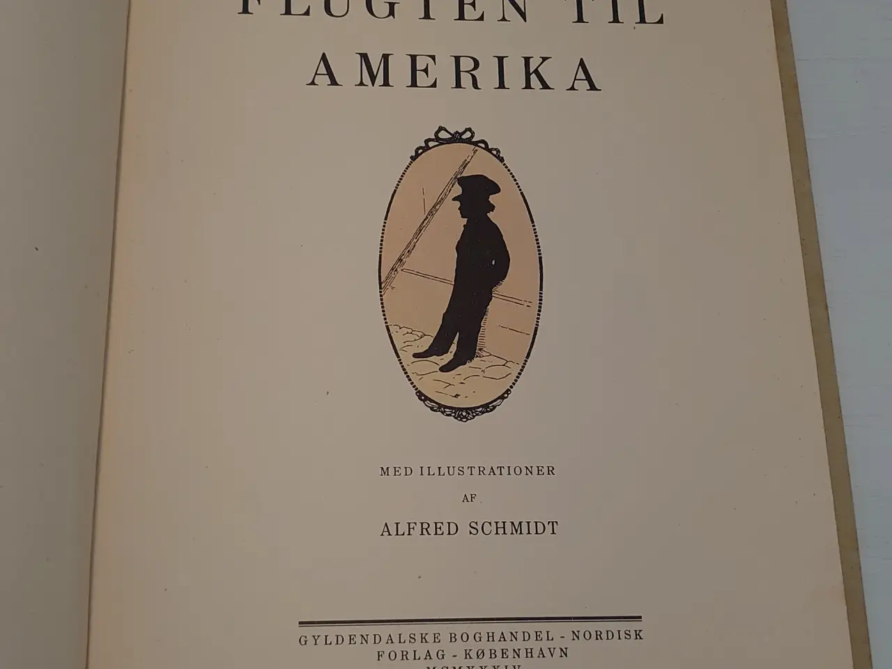 Billede 3 - Christian Winther: Flugten til Amerika. 1934