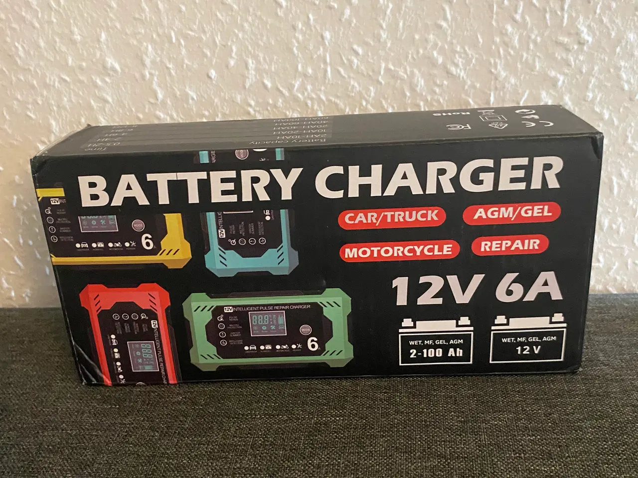 Billede 2 -  Batterioplader 12V 6A