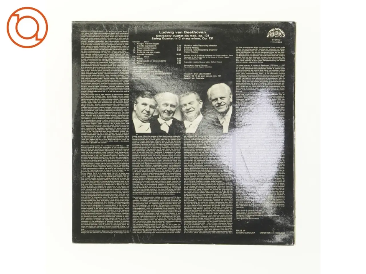 Billede 3 - Beethoven string quartet (str. 31 cm)