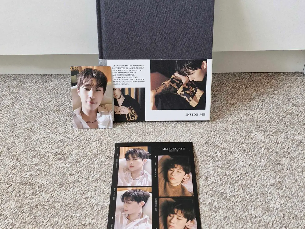 Billede 1 - Kim Sungkyu - Inside Me, Fotokort