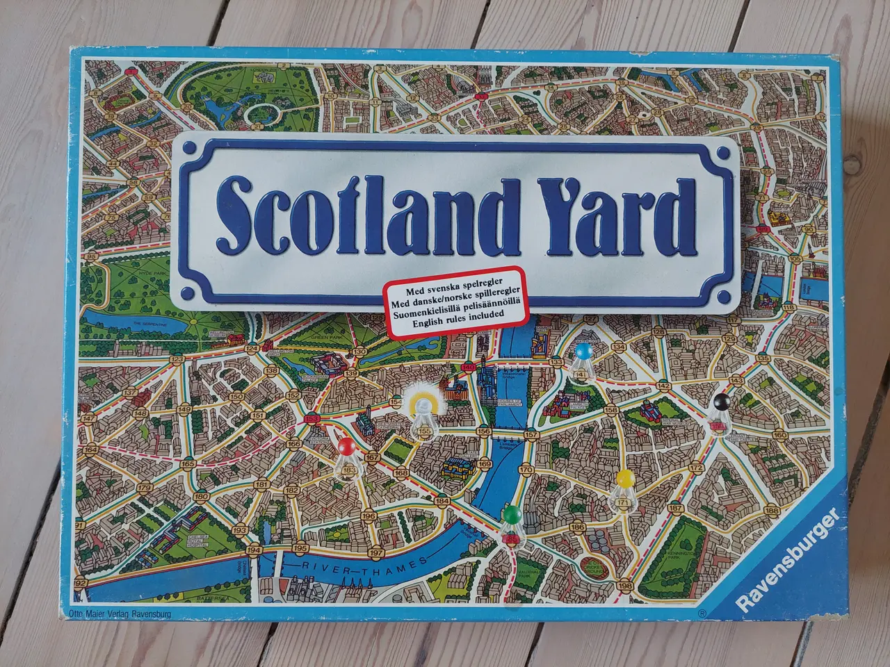 Billede 1 - Originalt Scotland Yard (1984) – 100% komplet