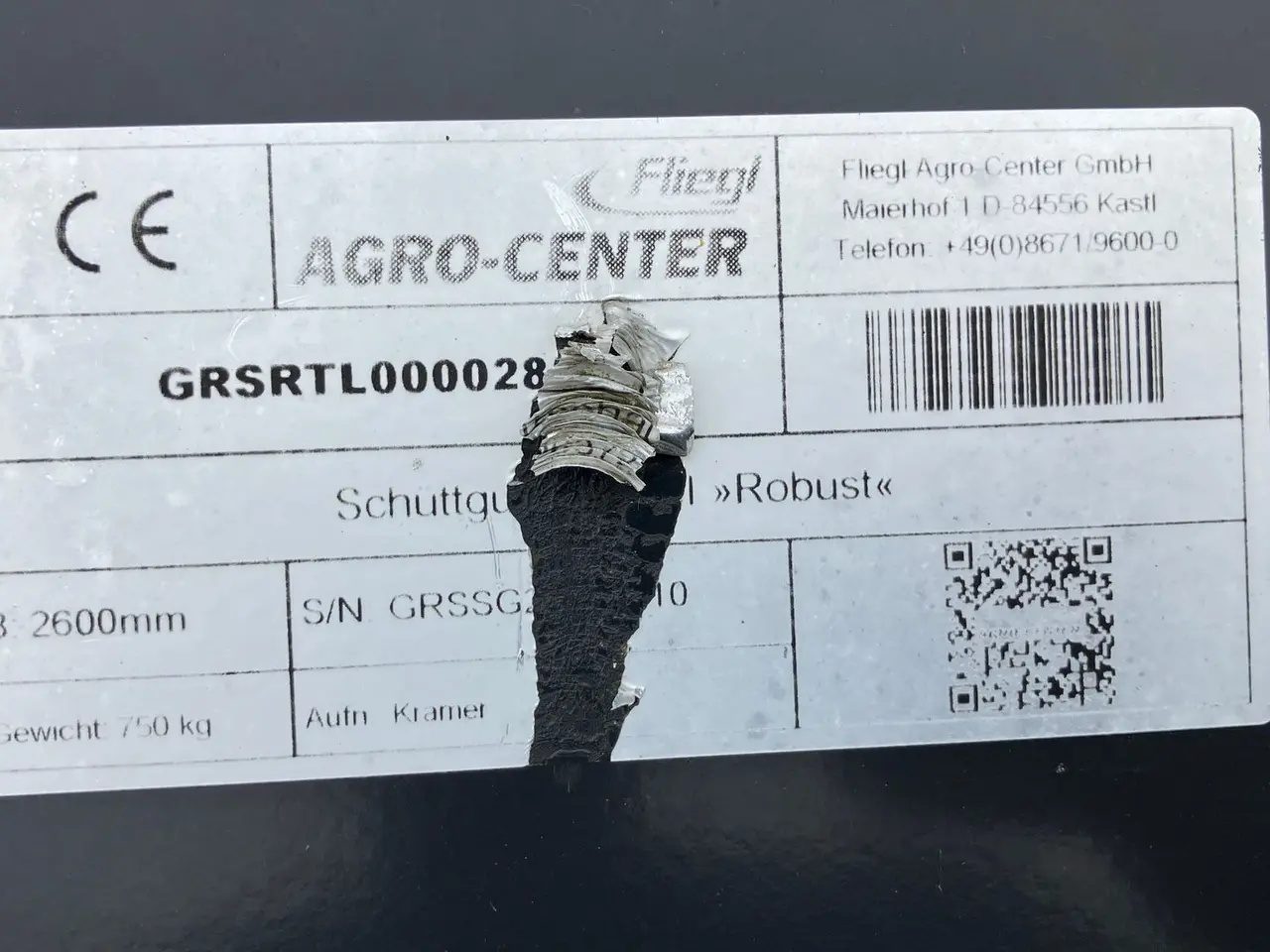 Billede 6 - Fliegl skovl 260cm