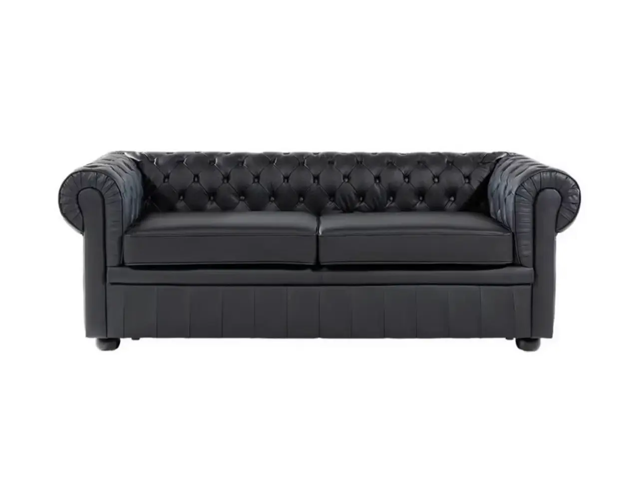 Billede 1 - 2 x 3 personers Chesterfield sofa