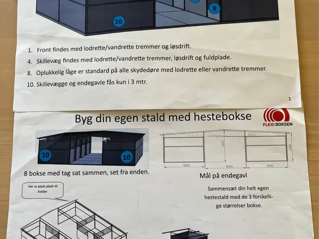Billede 1 - Udestald 