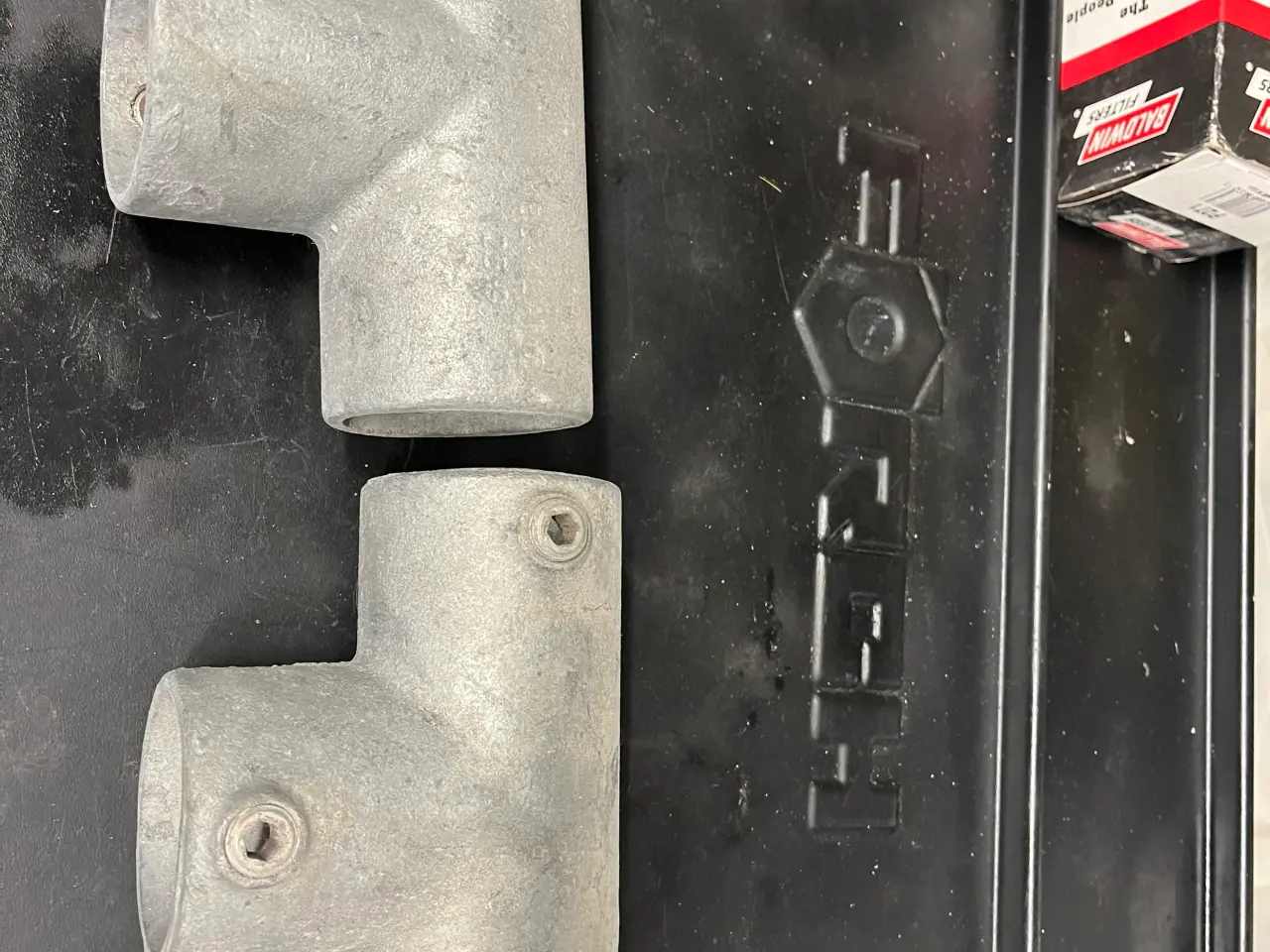 Billede 3 - De originale, varmgalvaniserede rørfittings