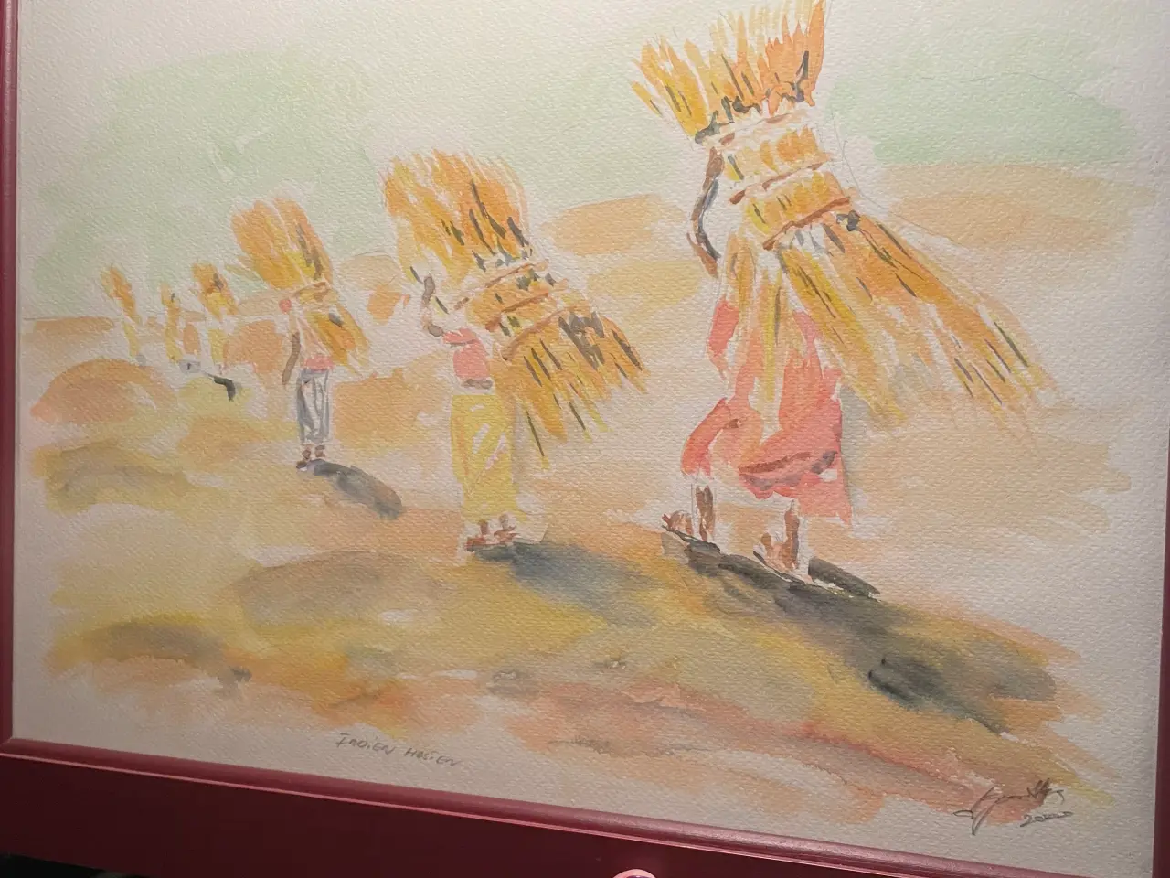 Billede 1 - Vand maling / tegning