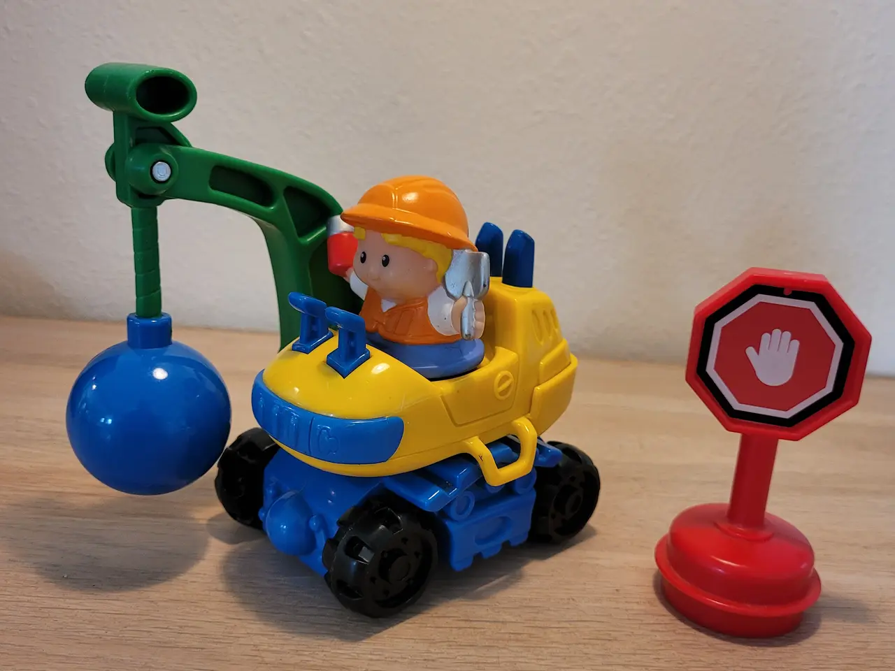 Billede 1 - Fisher Price / little people Nedbryder med lyde