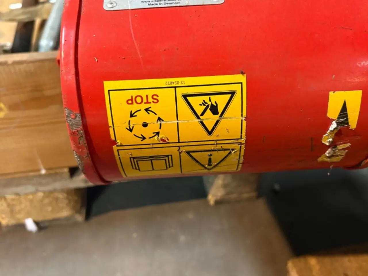 Billede 4 - Elkær elektrisk sidekniv HK1300EL Knivbjælke