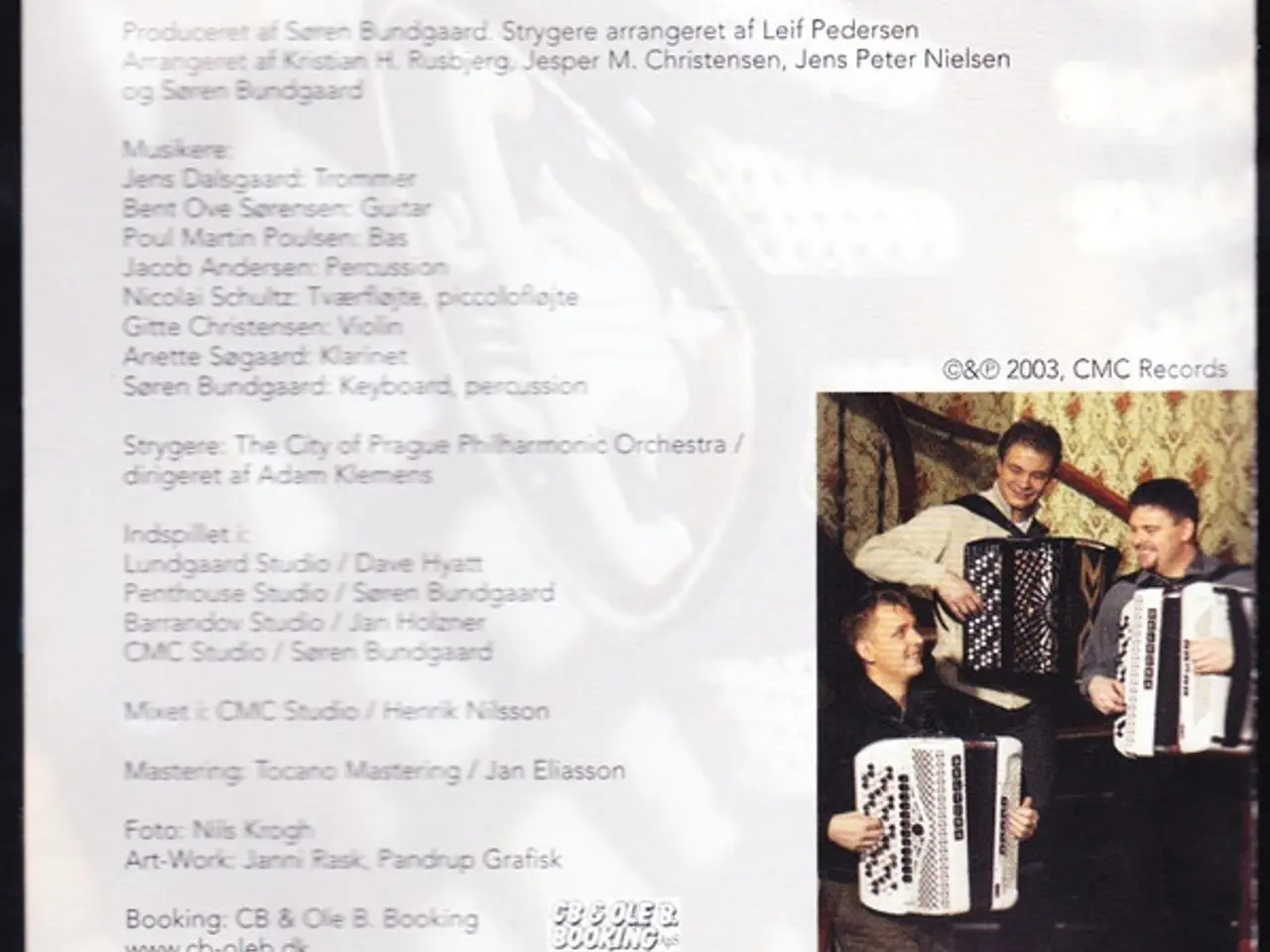 Billede 6 - Kristian*, Jesper* &… – Harmonika Træffere II – CD