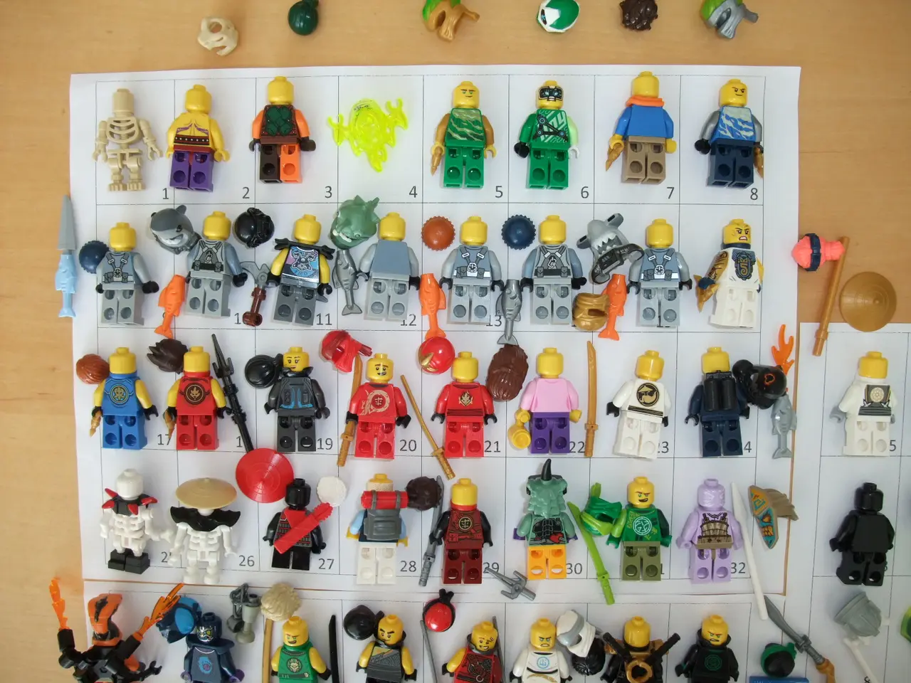 Billede 8 - Lego Ninjago Figurer
