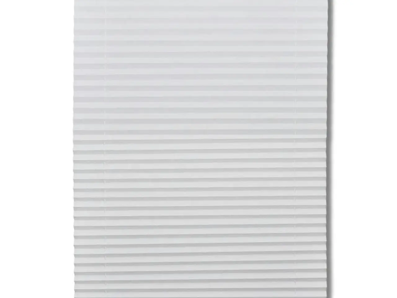 Billede 2 - Plisségardiner 100 x 200 cm hvid