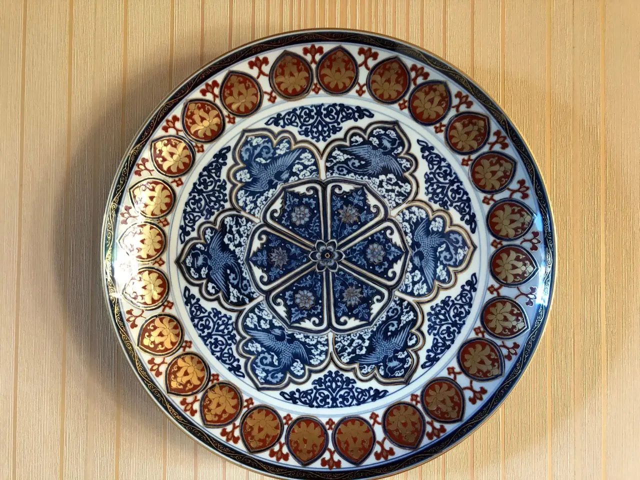 Billede 1 - Gold Imari porcelænsfad