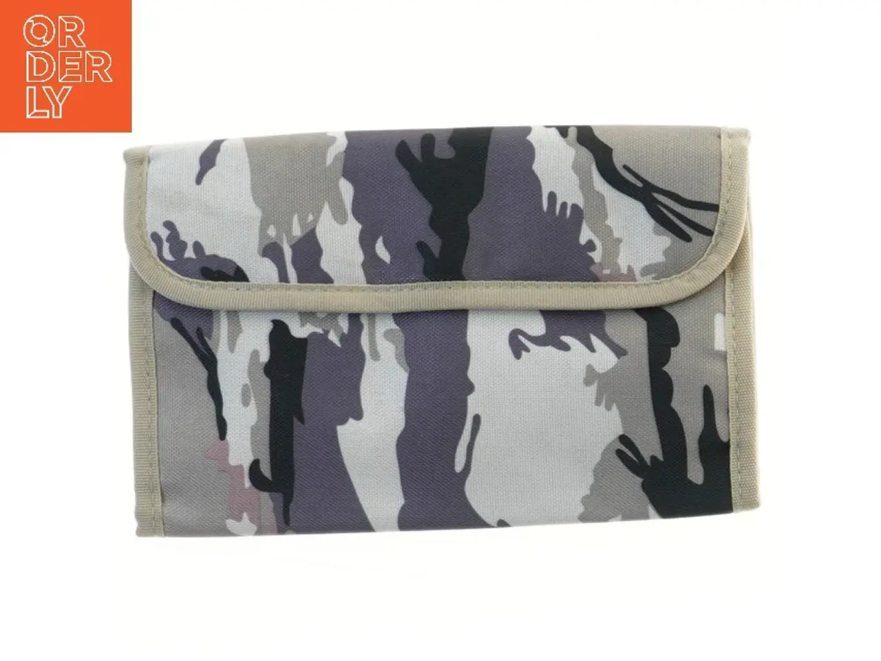 Billede 1 - Pung med camouflage mønster (str. 14x22 cm)