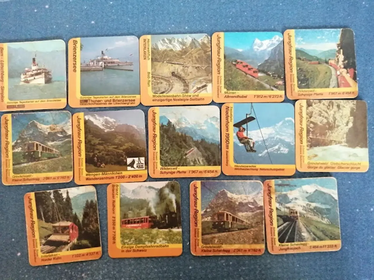 Billede 1 - Rugenbrau Interlaken Øl Coastere 14stk Rugenbra