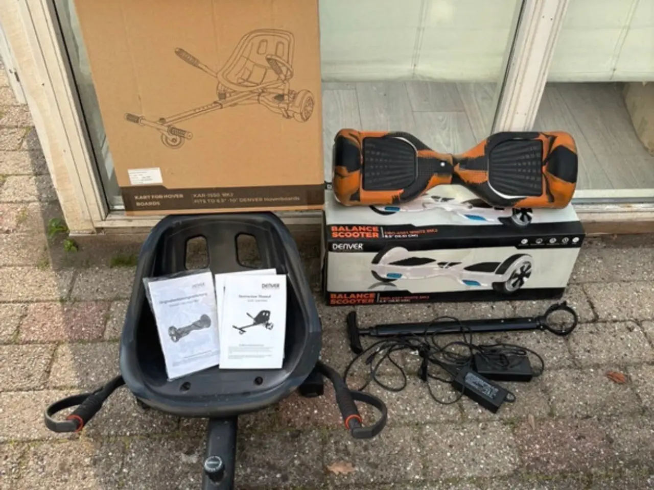 Billede 1 - Hoverboard med go-kart