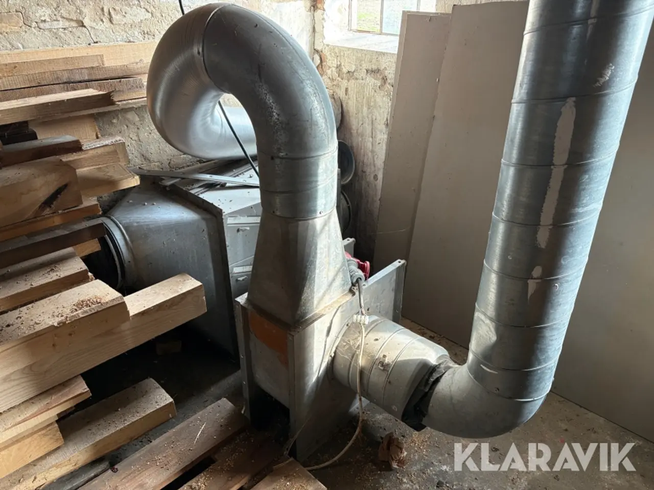Billede 1 - Ventilationsanlæg Lindab med 2,2 kW elmotor