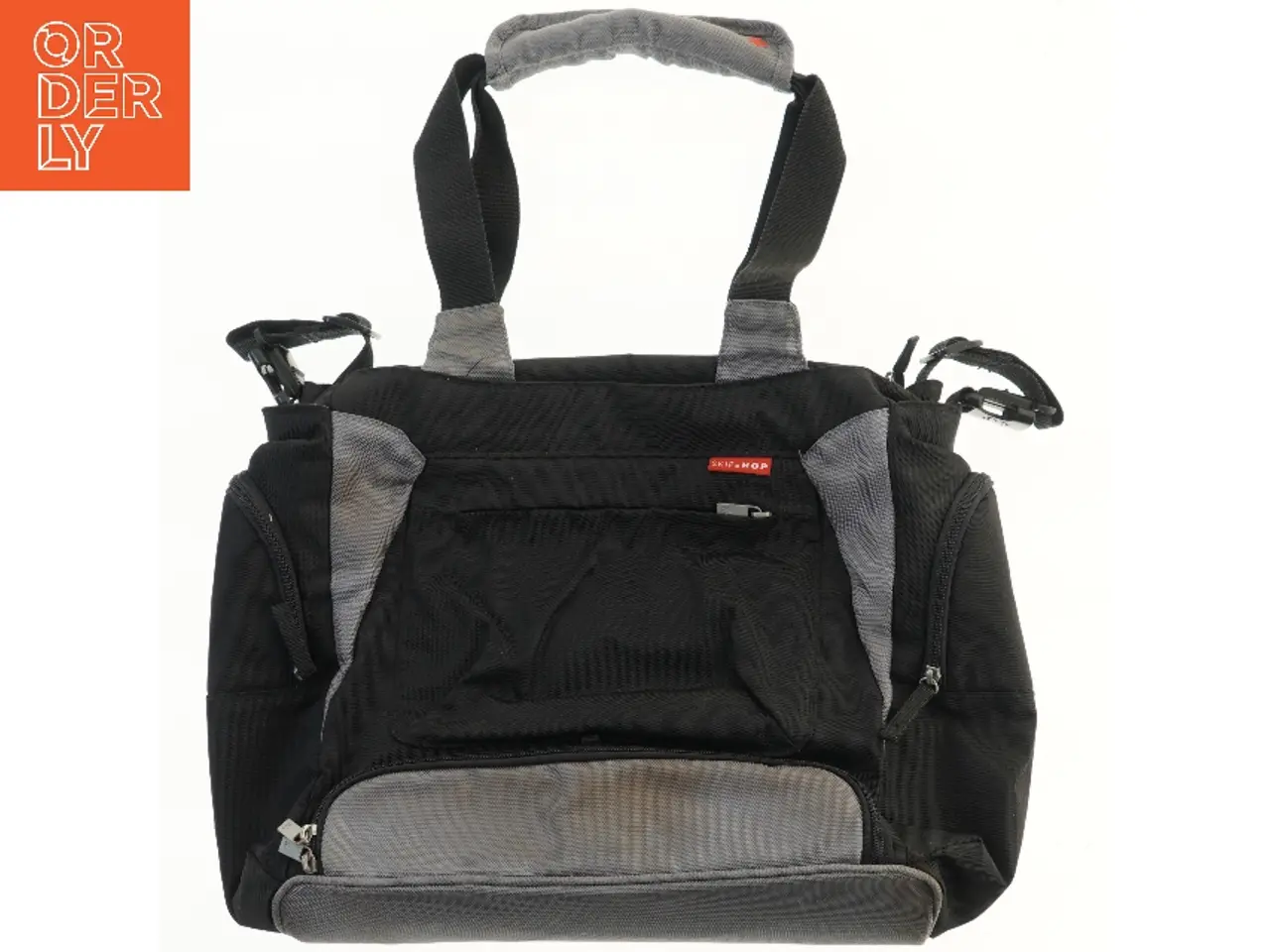 Billede 1 - Skip Hop sort pusletaske 52x35 cm fra Skip Hop (str. 52x35 cm)