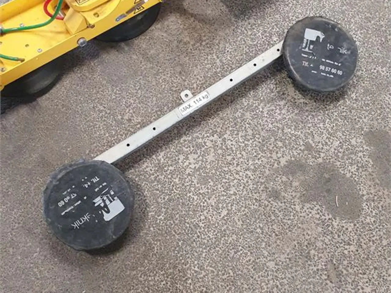 Billede 5 - WPG P1HV1102DC - Vacuum lifter for windows, glass and plates