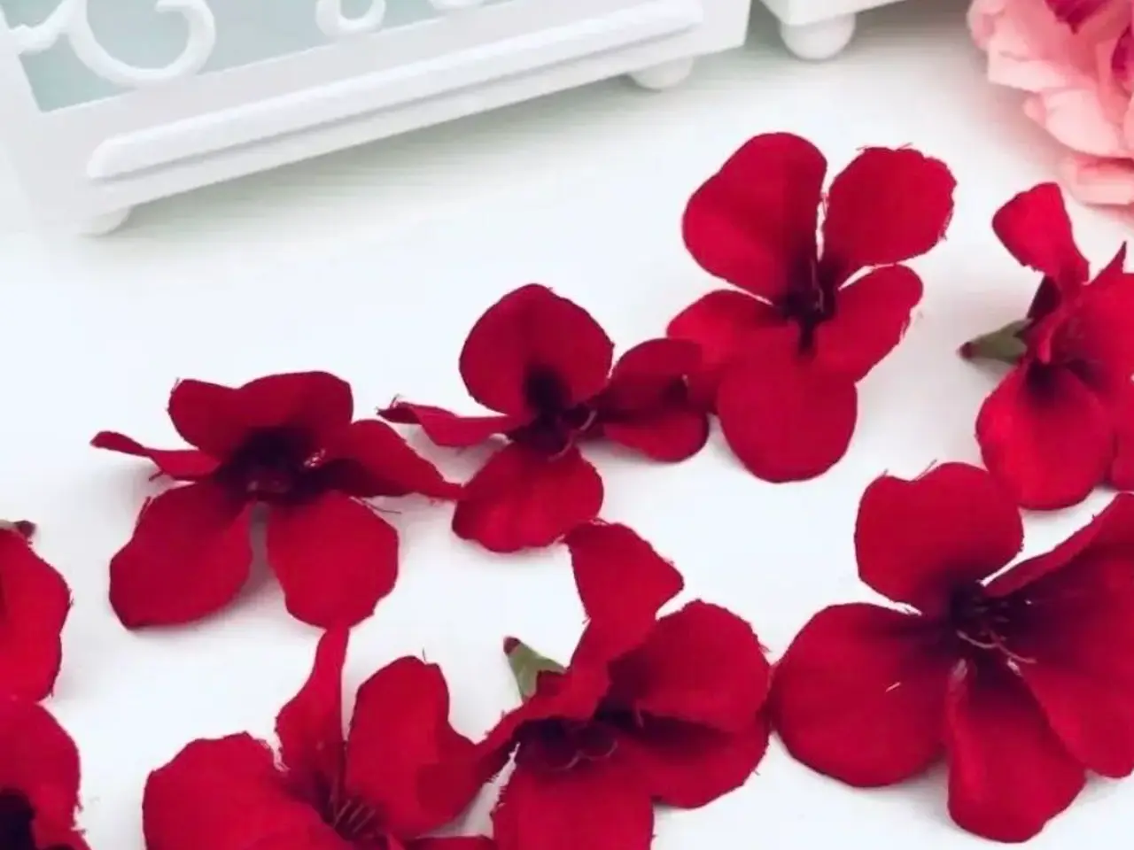Billede 1 - Blomster kunstig til pynt