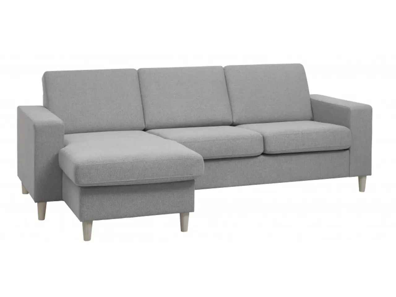 Billede 1 - Thomas vendbar chaiselongsofa Lysegrå