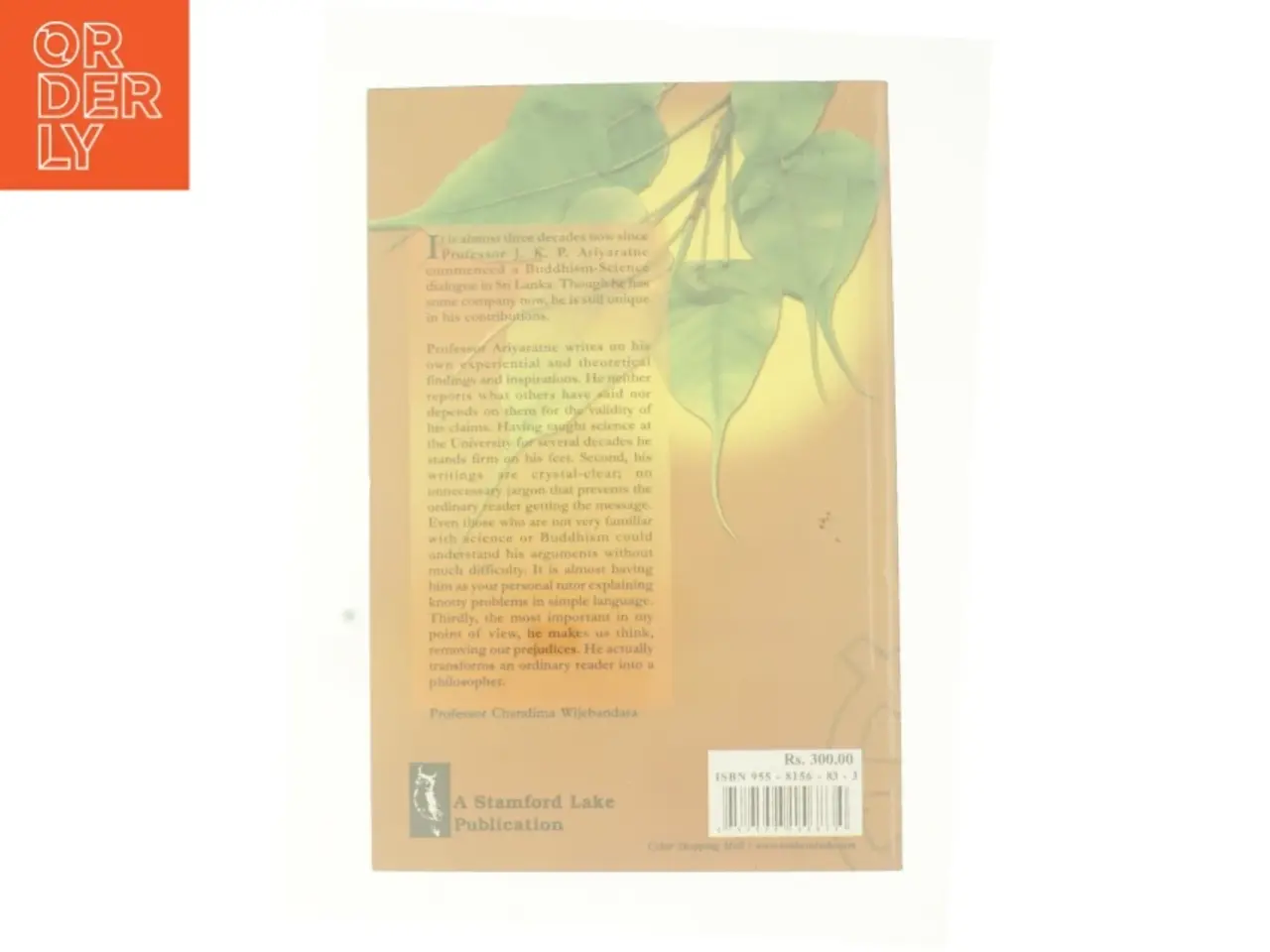 Billede 2 - two duddhist sutras viewed from science af J. K. P. Ariyaratne (Bog)
