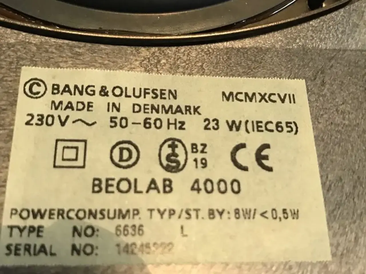 Billede 2 - Beolap 4000
