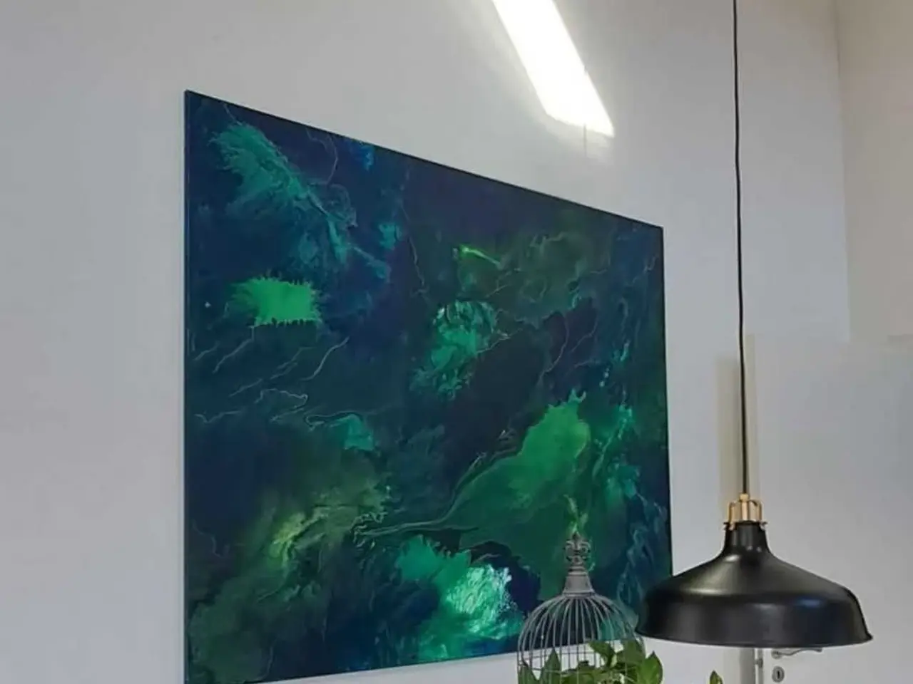 Billede 1 - Stort maleri 150x120 cm