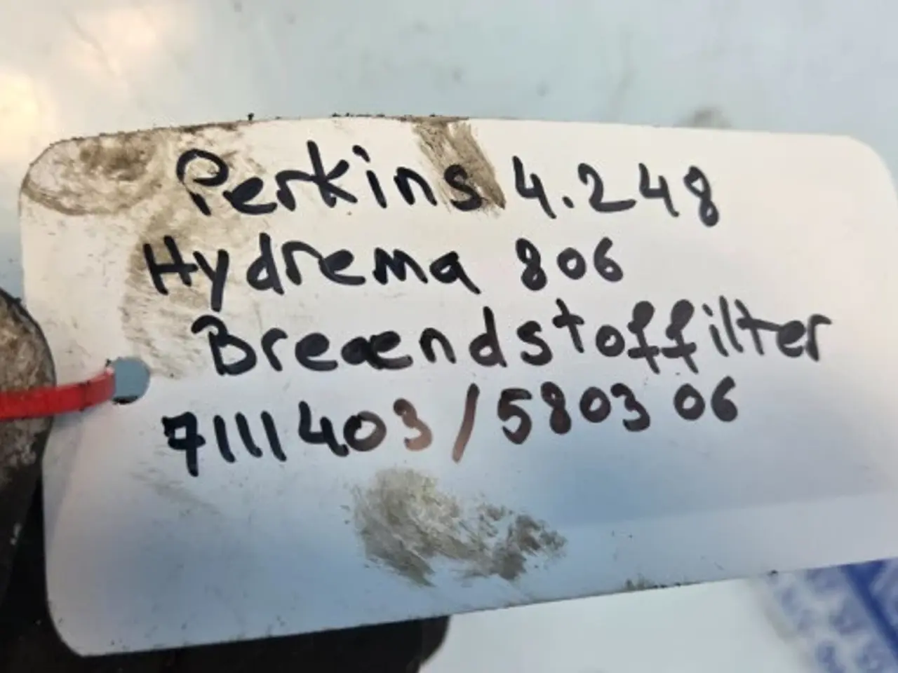 Billede 14 - Perkins 4.248 Brændstoffilter 7111403