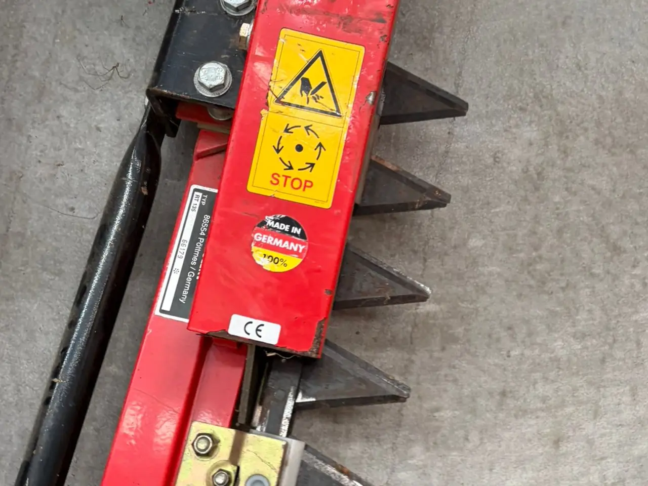 Billede 12 - Ziegler Raps sidekniv Hydraulisk sidekniv
