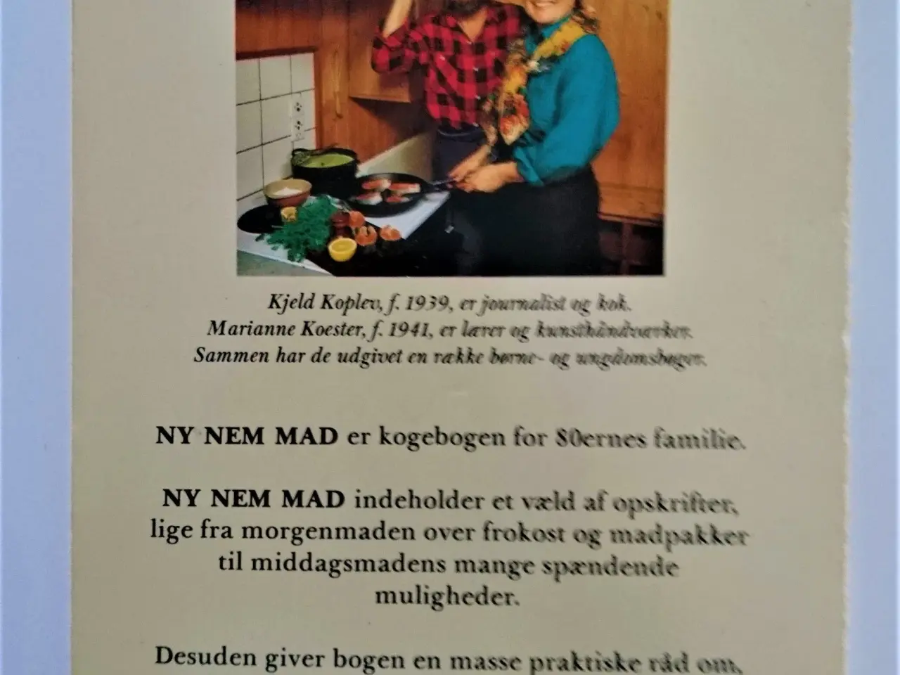 Billede 2 - Ny nem mad af Kjeld Koplev og Marianne Koester