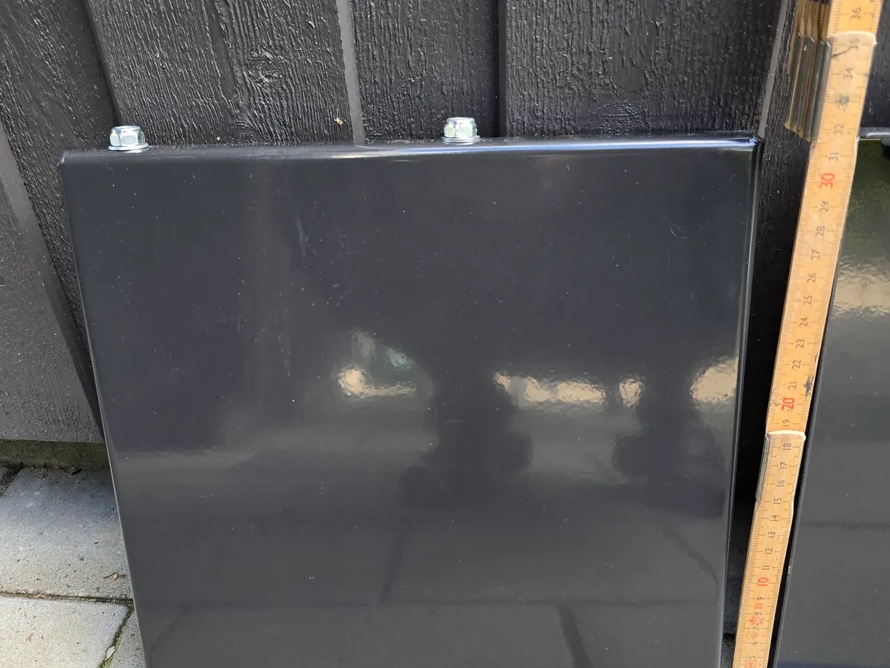 Billede 5 - Brændekløver: 2xsideplader, ca. 31x31 cm, til Texa
