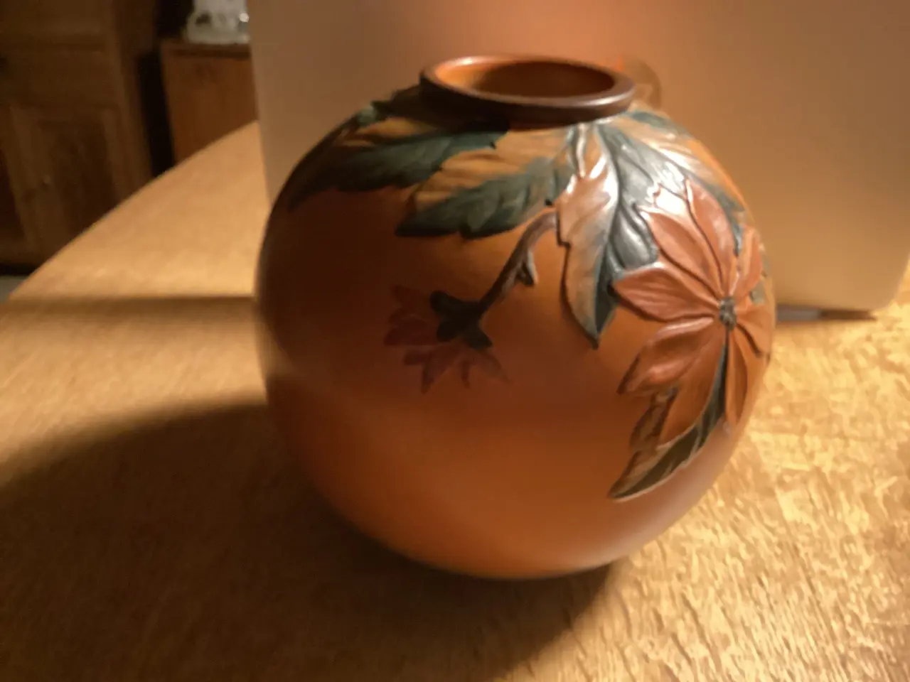 Billede 2 - Stor Rund Vase Ibsen enke