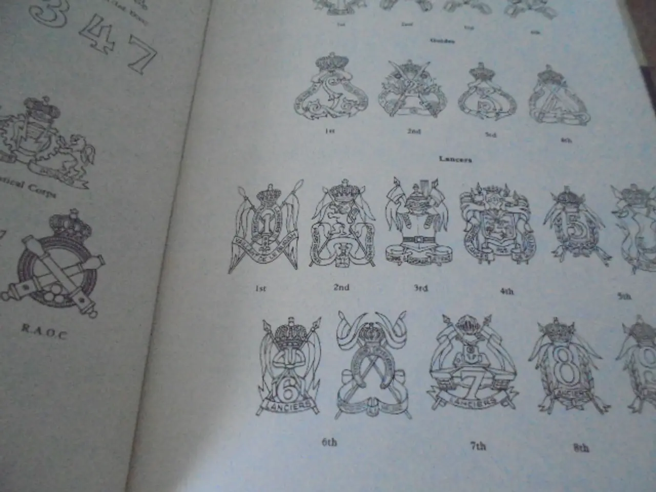 Billede 4 - Army Badges and Insignia since 1945 