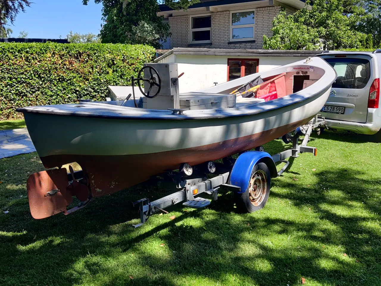 Billede 5 - Hobro Dam jolle med trailer