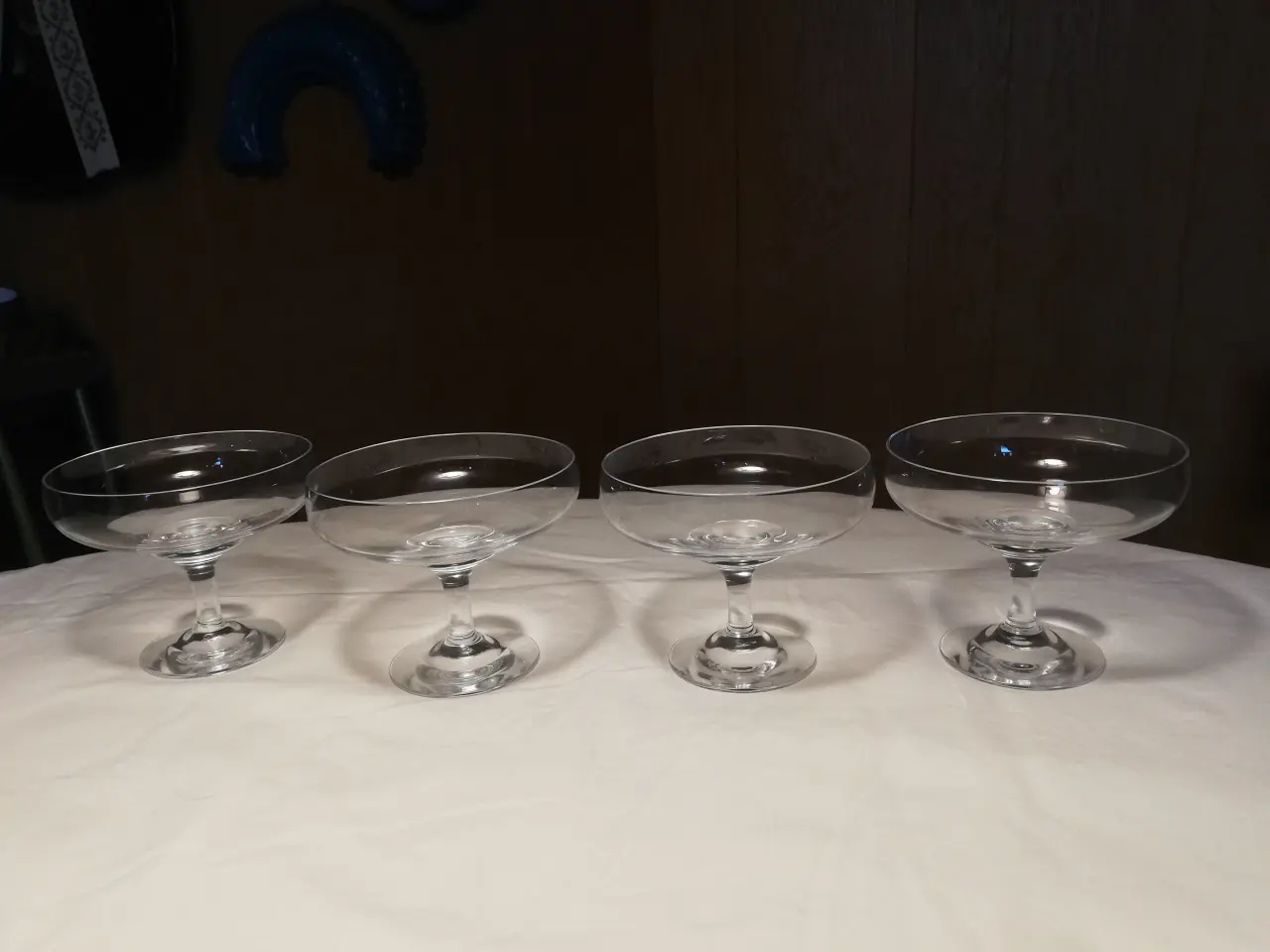 Billede 1 - 4 Mandalay champagneskåle fra Holmegaard