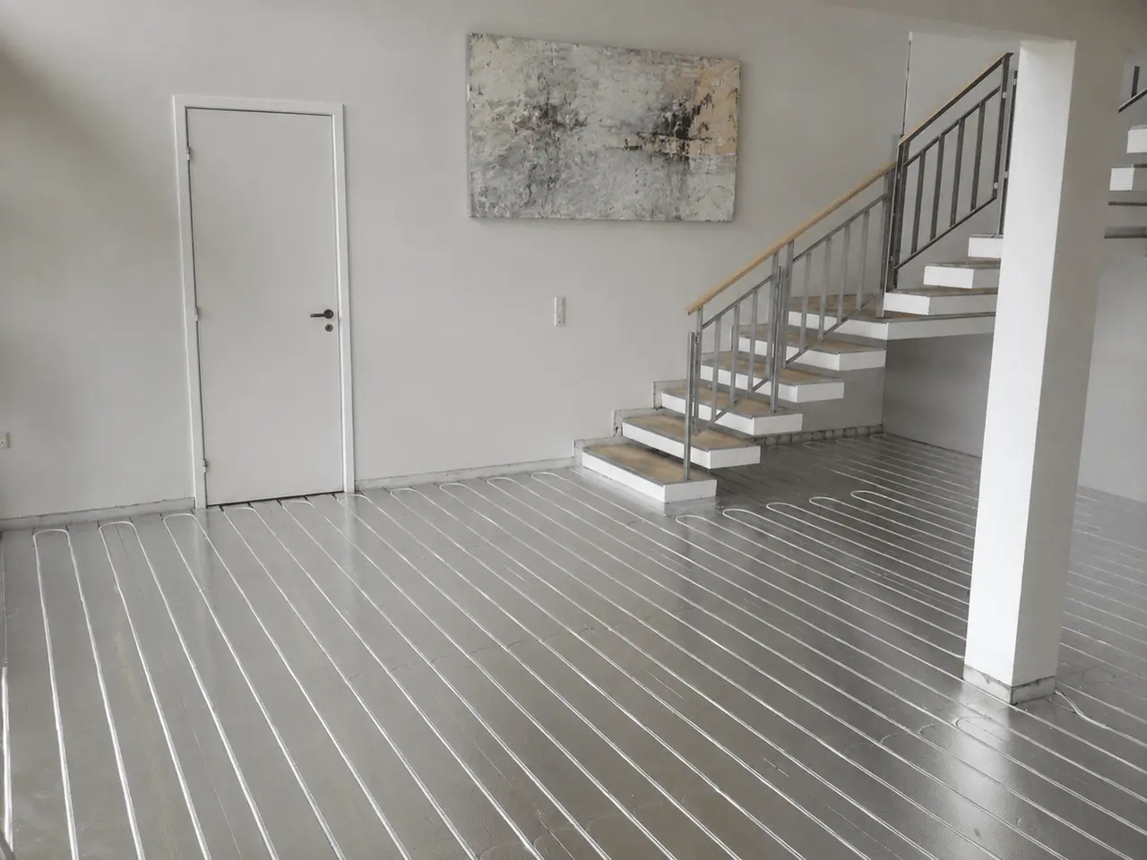 Billede 3 - EPS alu-sporplader til gulvvarme – 16 og 20 mm PEX